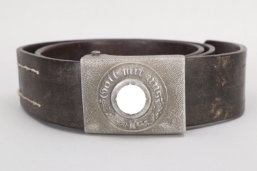 Third Reich police EM/NCO belt & buckle