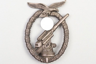 Luftwaffe Flak Badge -  Adolf Scholze