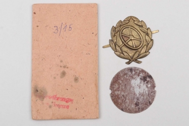 Heer Driver's Badge in bronze in bag - Souval