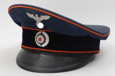 Reichspost official's visor cap