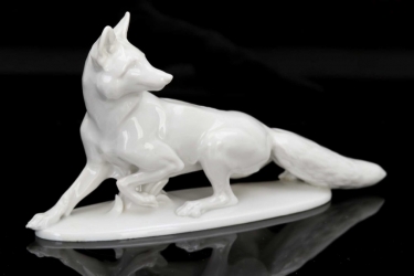 SS Allach - Porcelain figure 'fox' #79 (Kärner)
