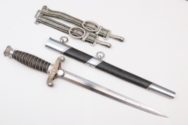 Third Reich Landzoll official's dagger with hangers - Eickhorn