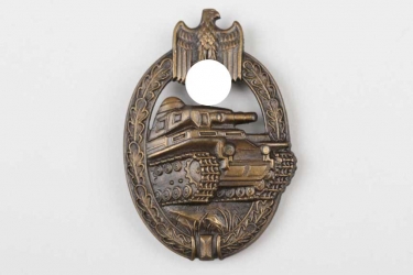 Tank Assault Badge in bronze - AS (in triangle)