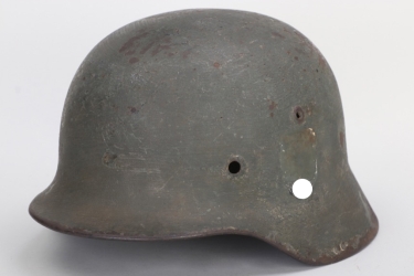 Heer M35 double decal helmet shell - ET62