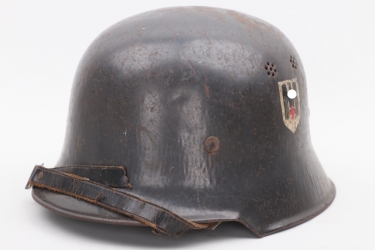 Red Cross M34 single decal helmet