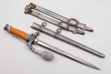 Heer officer's dagger with hangers and portepee - Eickhorn