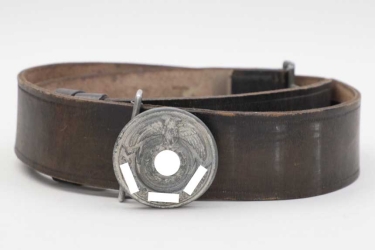 Waffen-SS officer's field belt and buckle - RZM 36/42