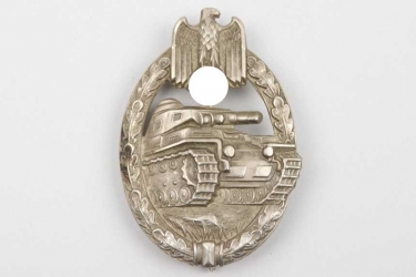 Tank Assault Badge in silver - Juncker (Neusilber)