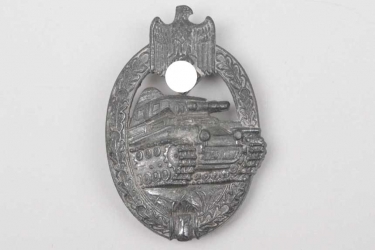 Tank Assault Badge in silver - AS (in triangle)