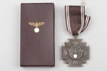 NSDAP Long Service Award in bronze in case - M1/102