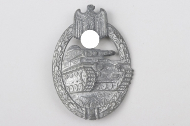 SS-Ostuf. Ziebrecht  - Tank Assault Badge in Silver
