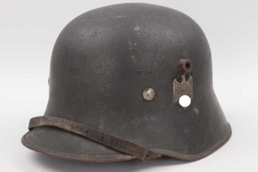 Heer M17 single decal helmet