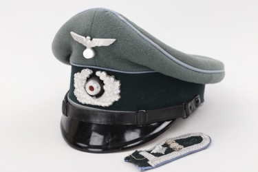 Heer Transport visor cap EM/NCO - EREL (including his shoulder board)