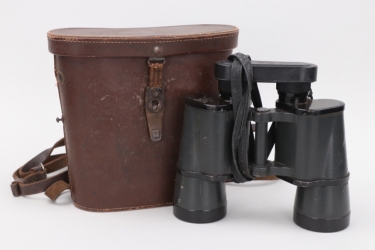 Wehrmacht "Dienstglas" binoculars 10x50 in case - Carl Zeiss
