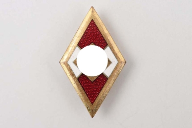 HJ membership badge in gold - B-type - RZM M1/120