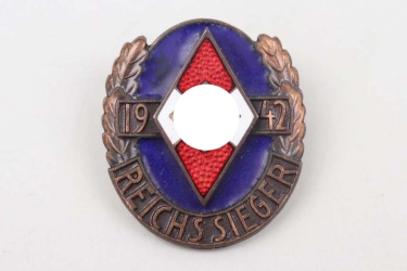 HJ Reichssieger badge in bronze 1942