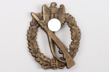 Infantry Assault Badge in bronze - tombak by W. Deumer
