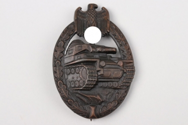 Tank Assault Badge in bronze - FCL (hollow)