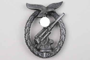 Luftwaffe Flak Badge -  W.Deumer