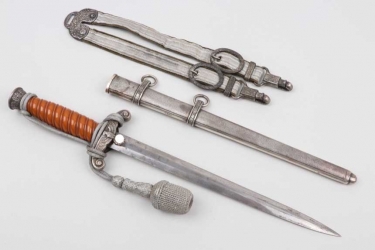 Heer officer's dagger with luxury hangers and portepee - Eickhorn