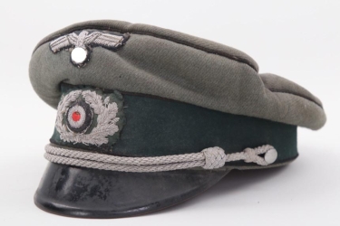 Heer Pionier officer's visor cap