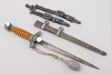 Boschert, Alois - Luftwaffe officer's dagger with hangers and portepee