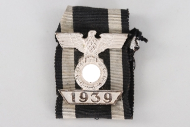 Major Ellersiek - 1939 Clasp to the Iron Cross 2nd Class 1914, 2nd pattern
