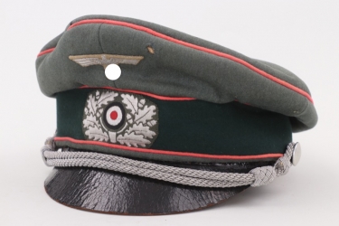 Heer Panzer "crusher" officer's visor cap