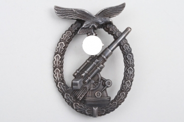 Luftwaffe Flak Badge - Brehmer (tombak)