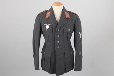 Luftwaffe Signals 4-pocket tunic - Obergefreiter