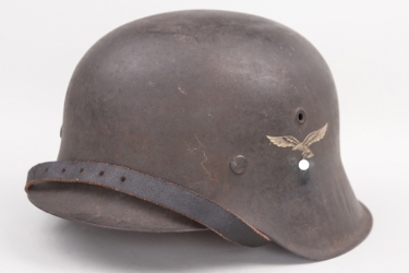 Luftwaffe M42 single decal helmet - NS66