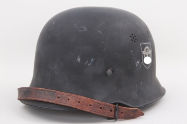 Fire brigade M34 double decal helmet - unworn