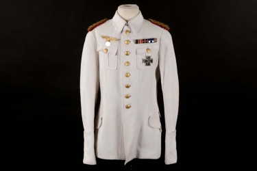 Heer white summer tunic - Generalmajor