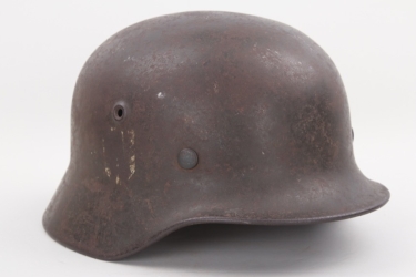 Waffen-SS M40 single decal helmet - Q66