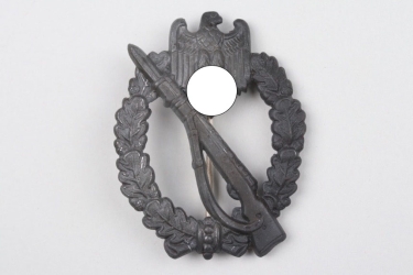Infantry Assault Badge in Silver - B.H. Mayer (hollow)