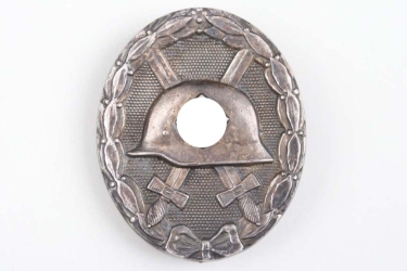 Wound Badge in Silver L/14 tombak
