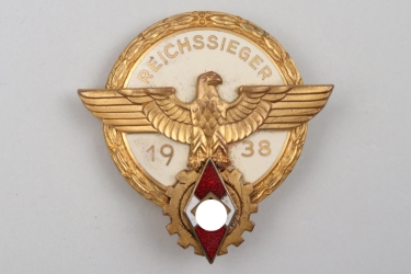 National Trade Competition Reichssieger Badge 1938 - Brehmer