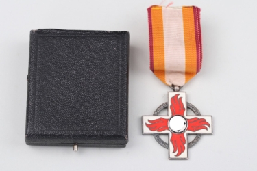 Reich's Firebrigade Honor Badge 2nd Class in case