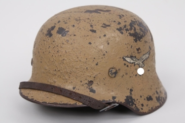 Luftwaffe tropical camo M35 double decal helmet