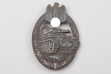 Tank Assault Badge in Bronze - Assmann (hollow)