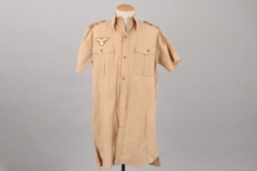 Luftwaffe tropical shirt with shoulder boards