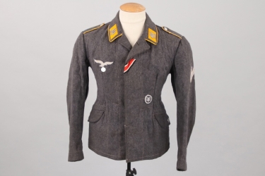 Luftwaffe flying troops flight blouse - Obergefreiter