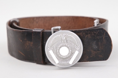 SS leader's field belt and buckle -  "OLC" - named