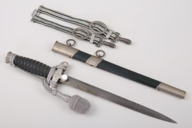 Landzoll leader's dagger with hangers - Clemen & Jung