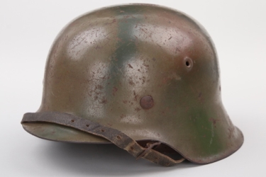 Wehrmacht M42 camo helmet - ckl64
