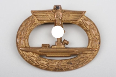 Submarine War Badge - tombak (Deumer)