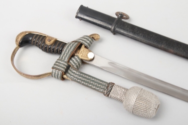 Wehrmacht - officers sabre "Alcoso - Solingen" with portepee