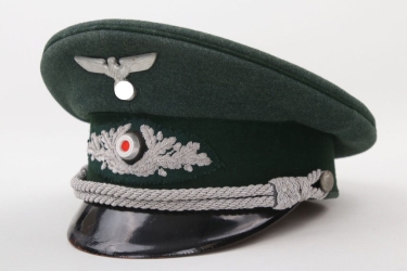 Forestry visor cap for officials