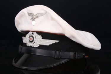 Luftwaffe Signals white visor cap EM/NCO (summer)