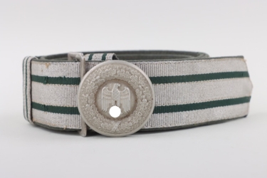 Heer officer's dress belt and buckle